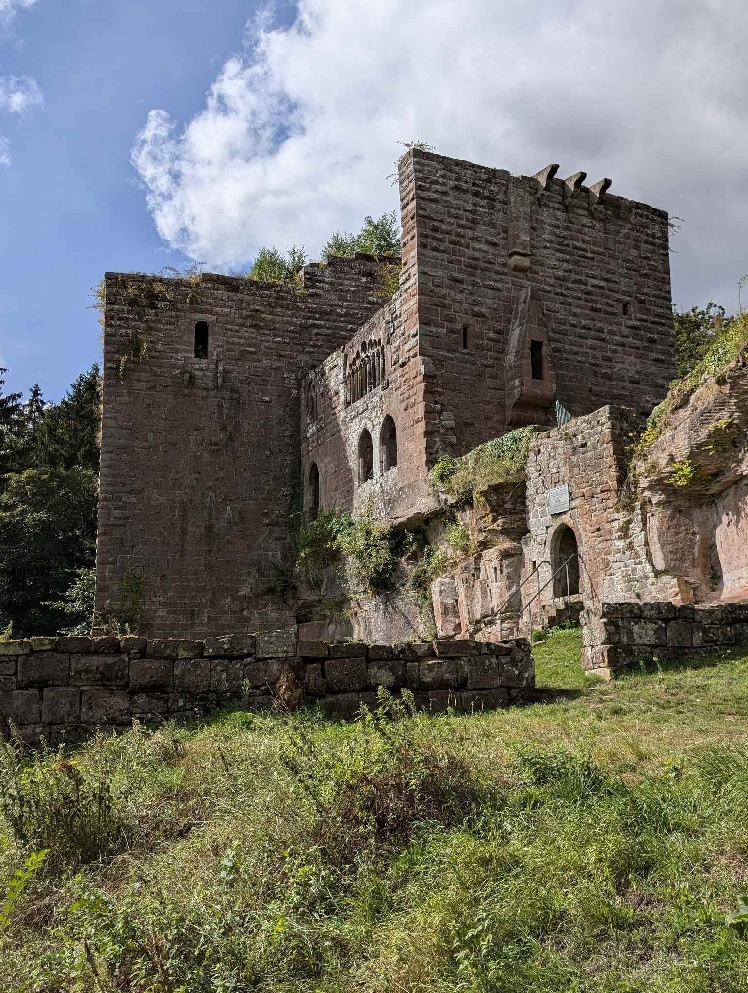 Chateau de la Wassenbourg bei Oberbronn