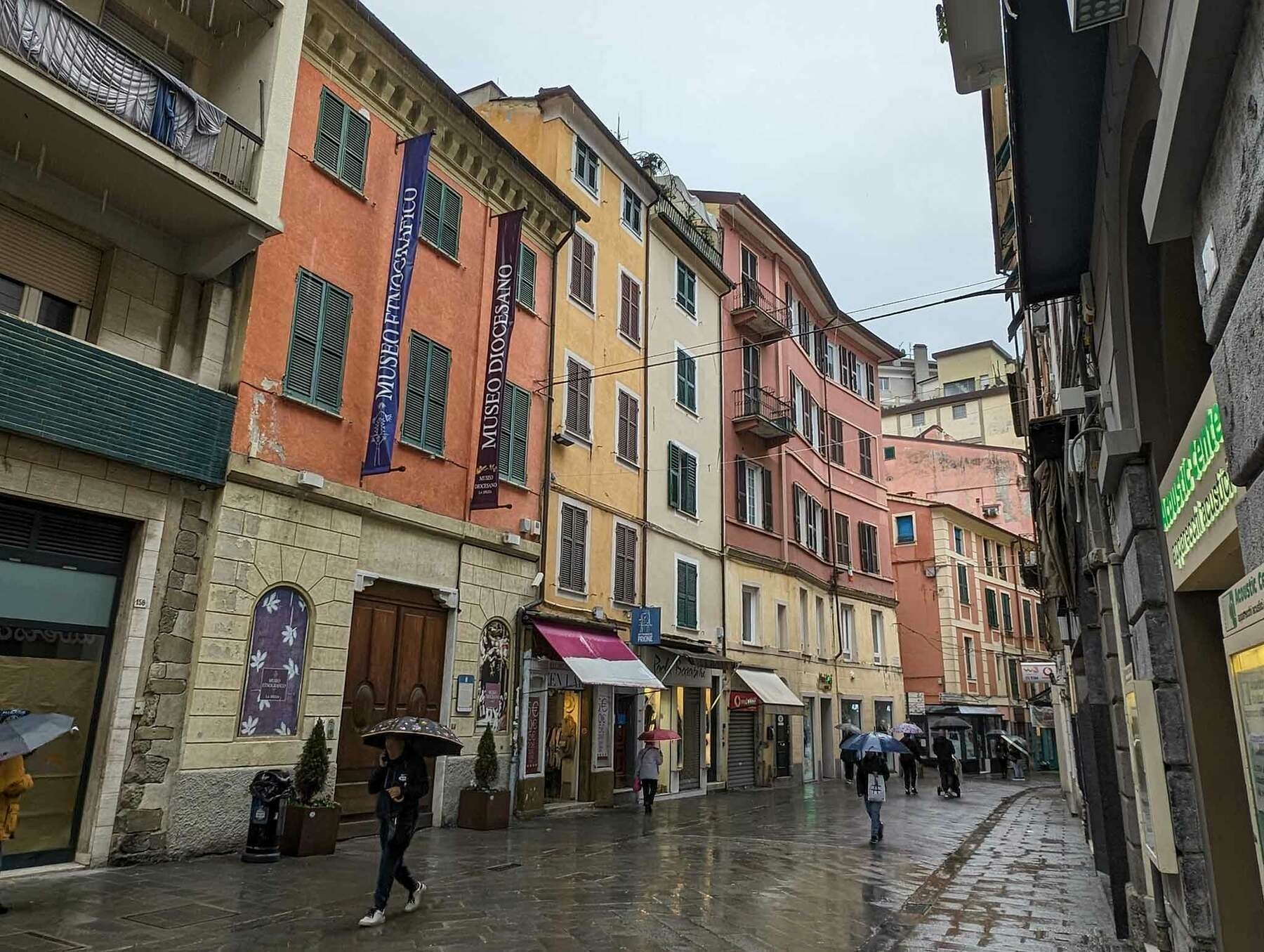 Altstadtrundgang in La Spezia, Italien