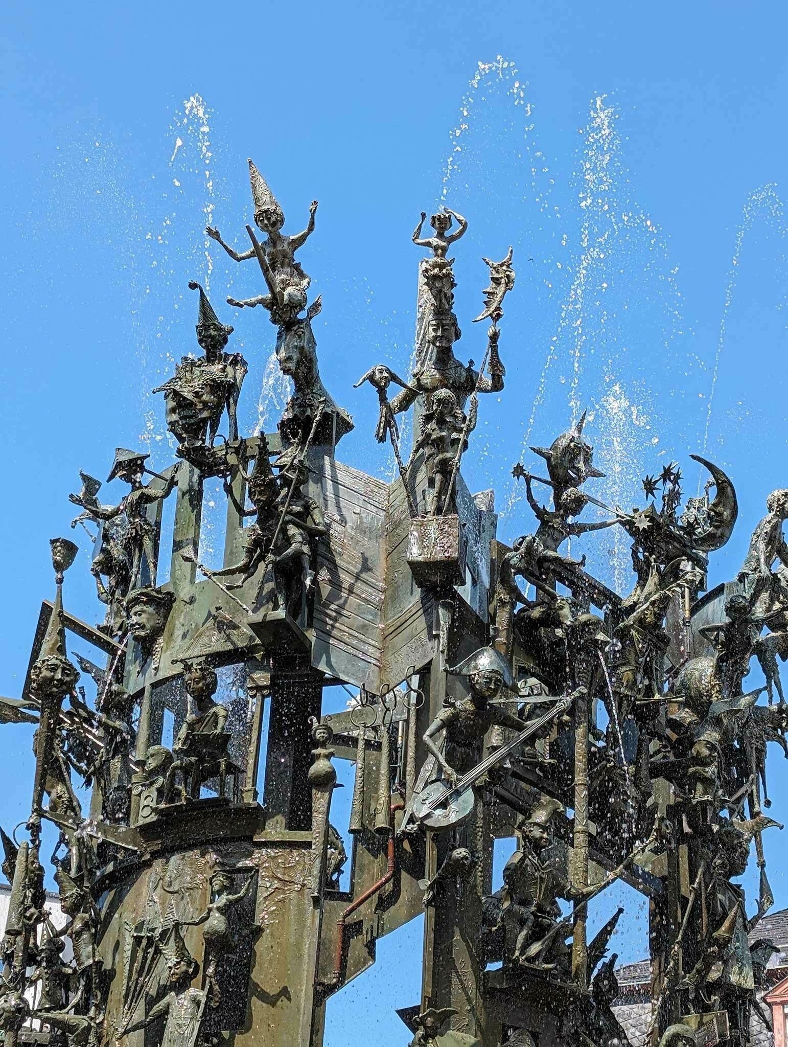Fastnachtsbrunnen in Mainz