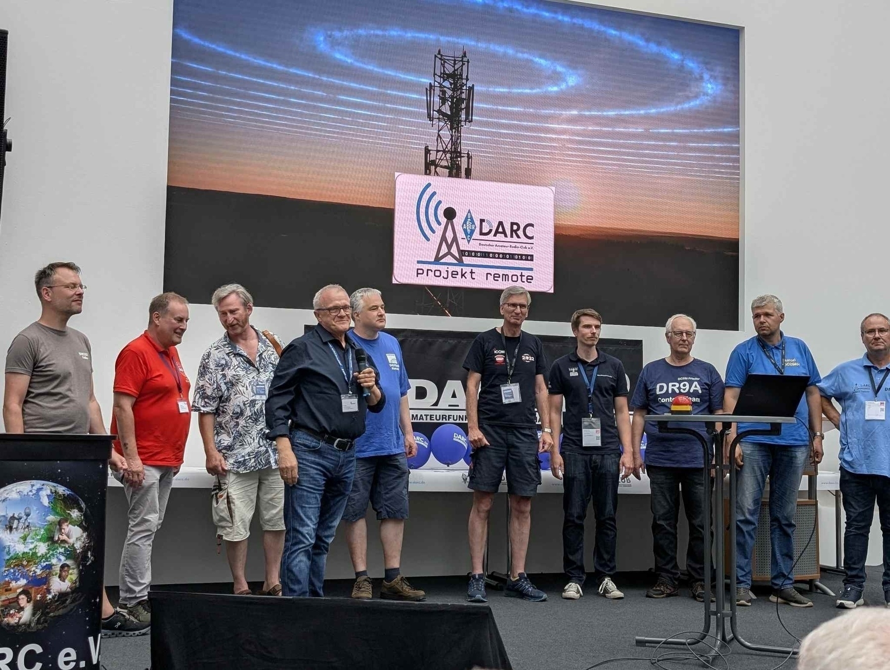 Start des DARC-Projektes Remote Betrieb 