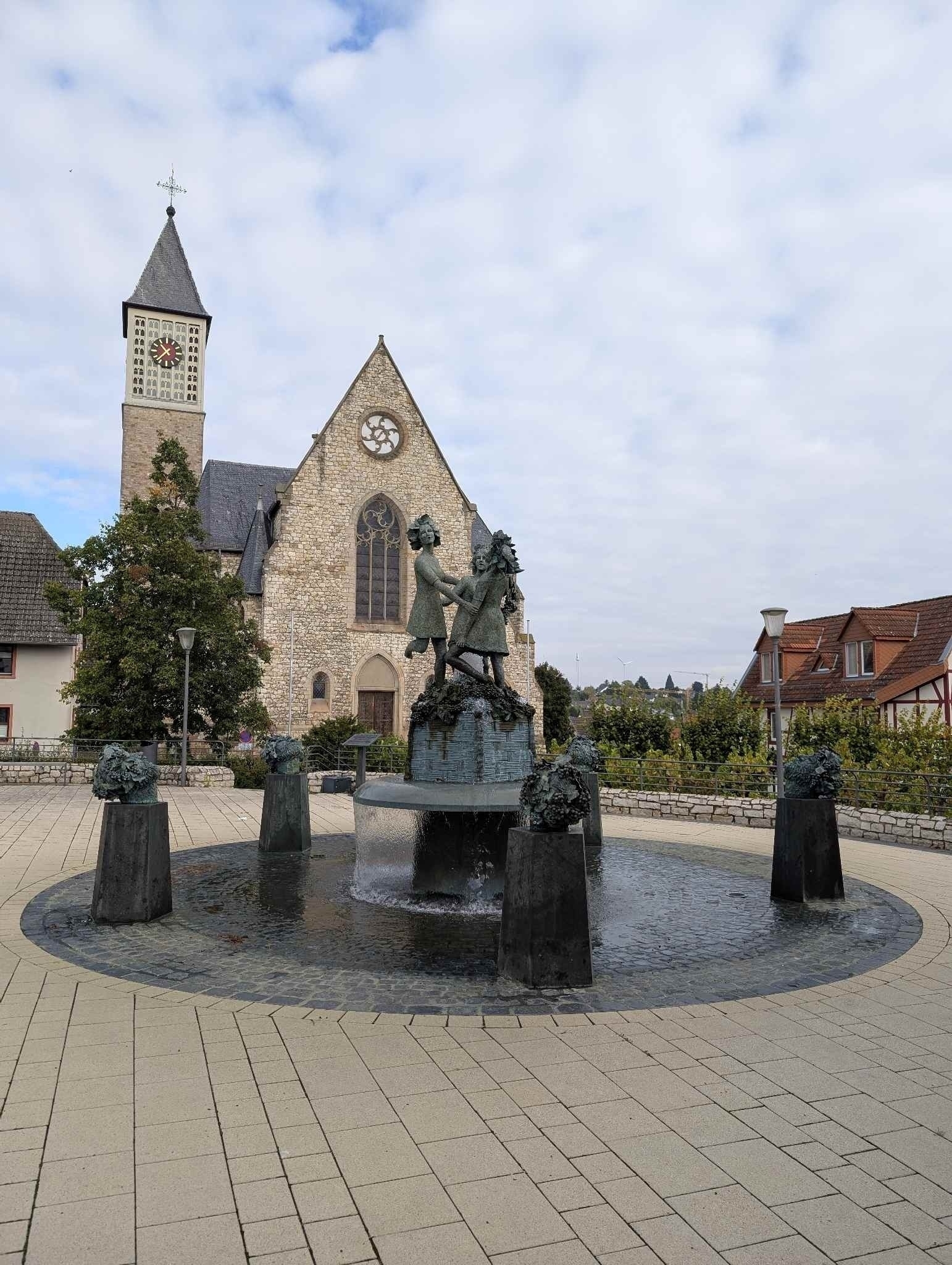Drei-Grazien-Brunnen in Zornheim 