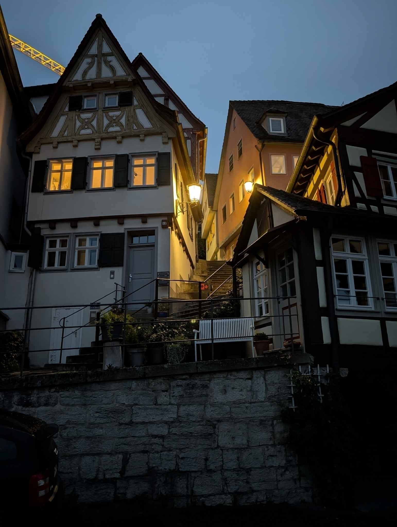 Schwäbisch Hall am Abend