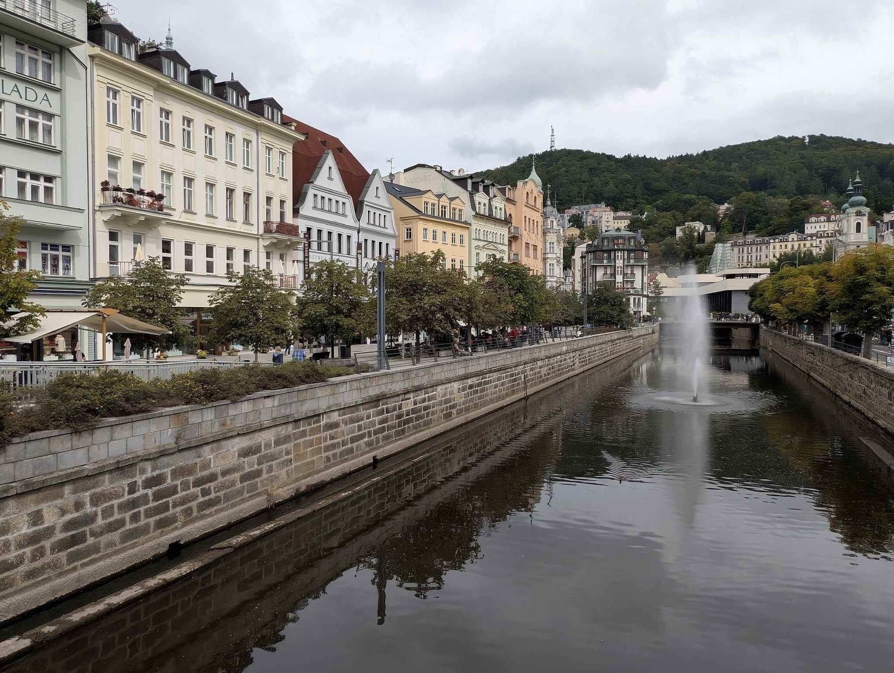 Kurviertel in Karlsbad