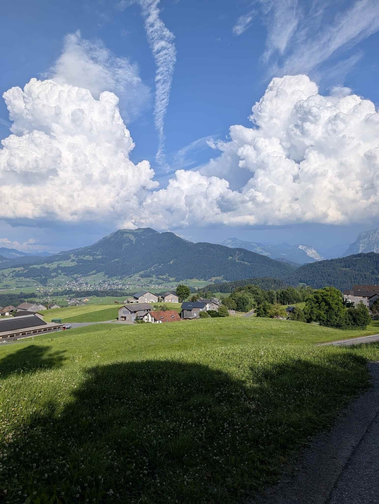 Gewitterwolken Österreich Vorarlberg 