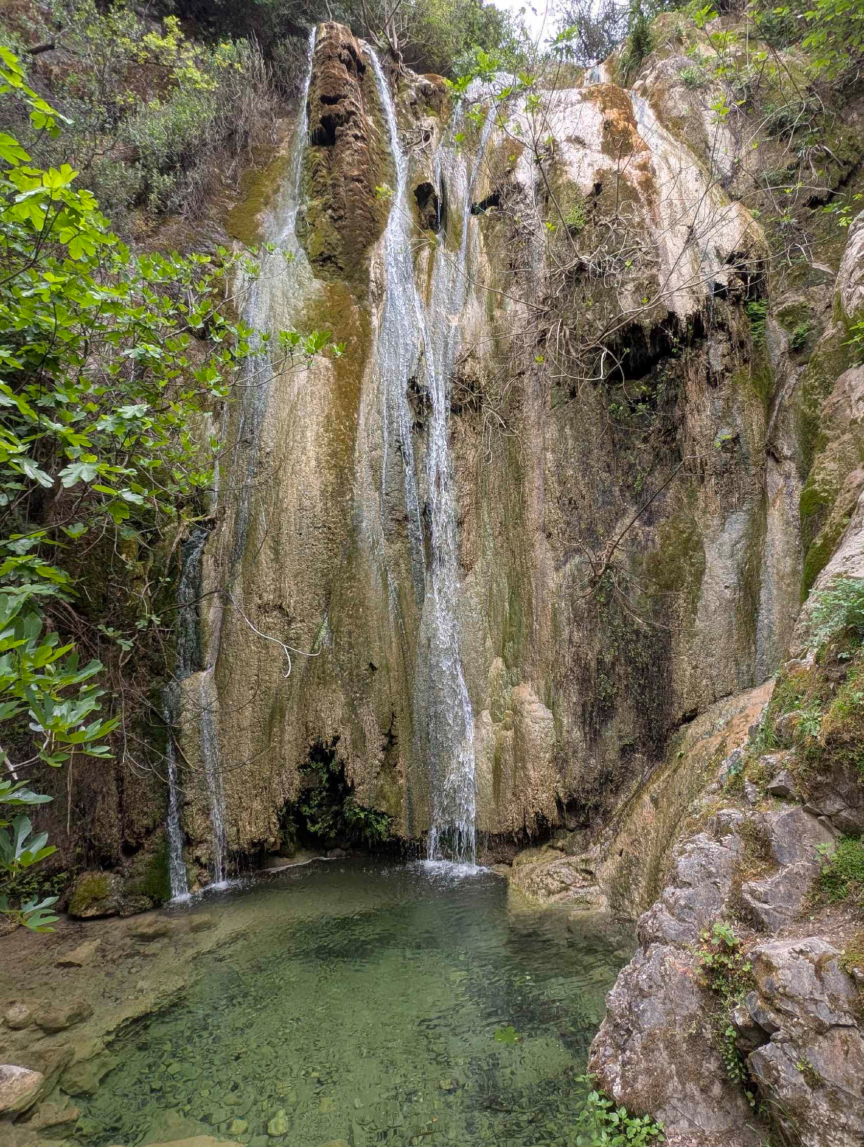 Wasserfall von Nimfest