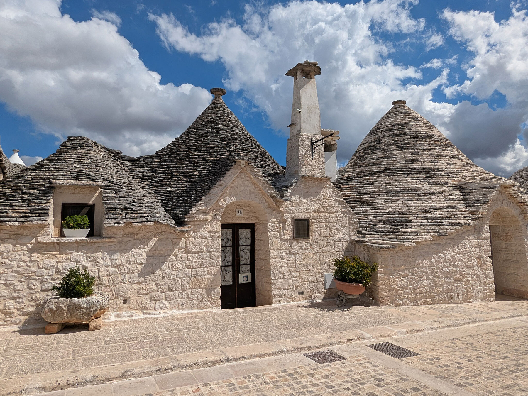 Trulli in Alberobello Apulien / Italien
