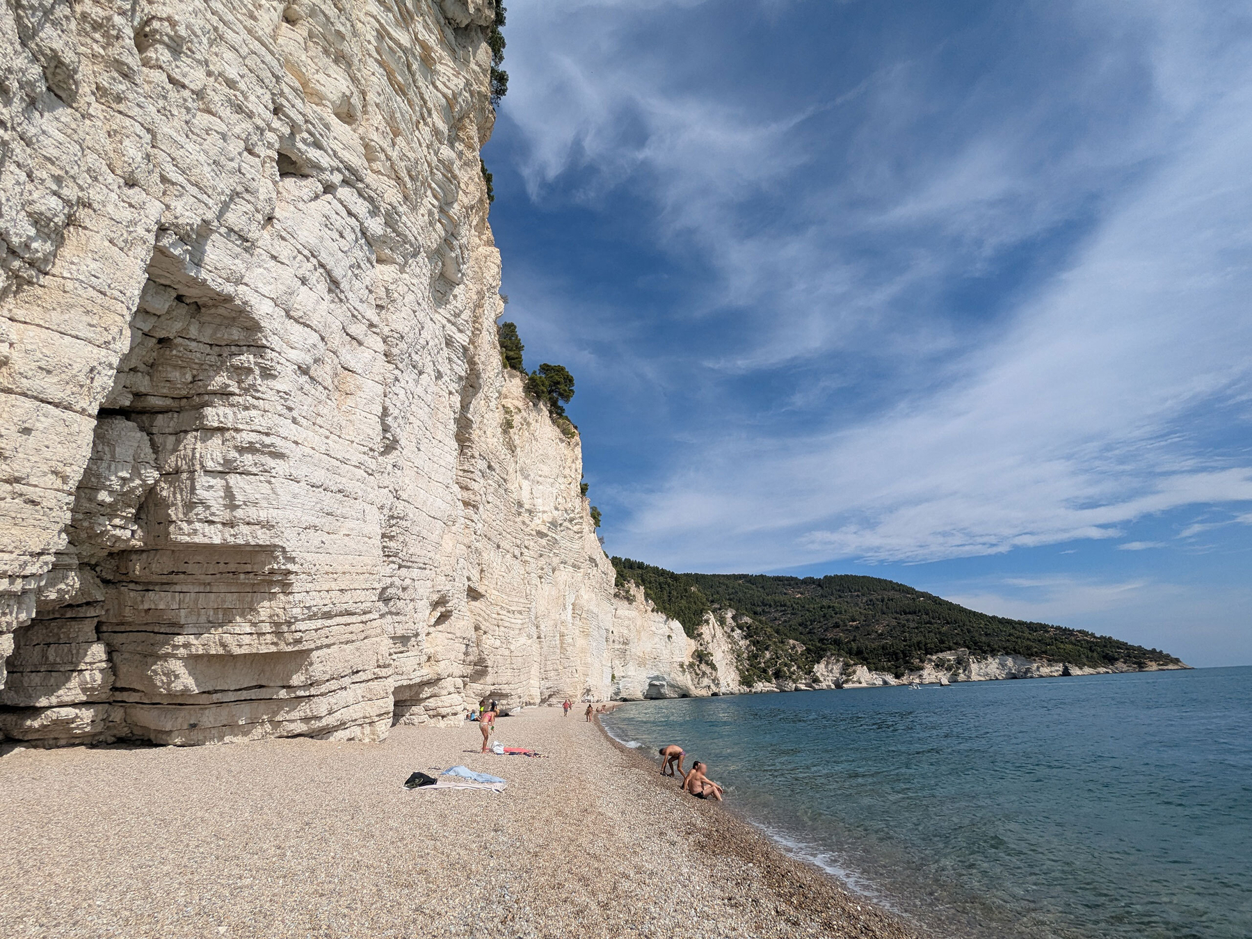 Strand von Vignanotica (Apulien / Italien)