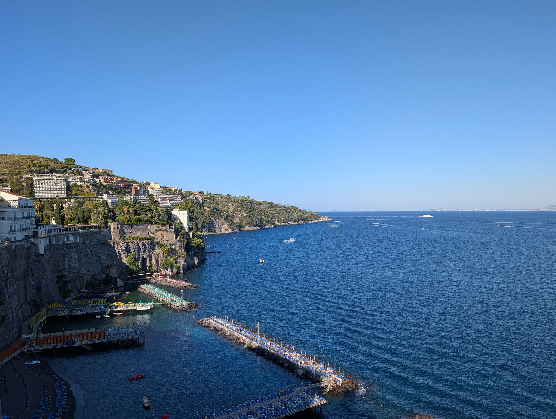 Küste in Sorrent / Italien