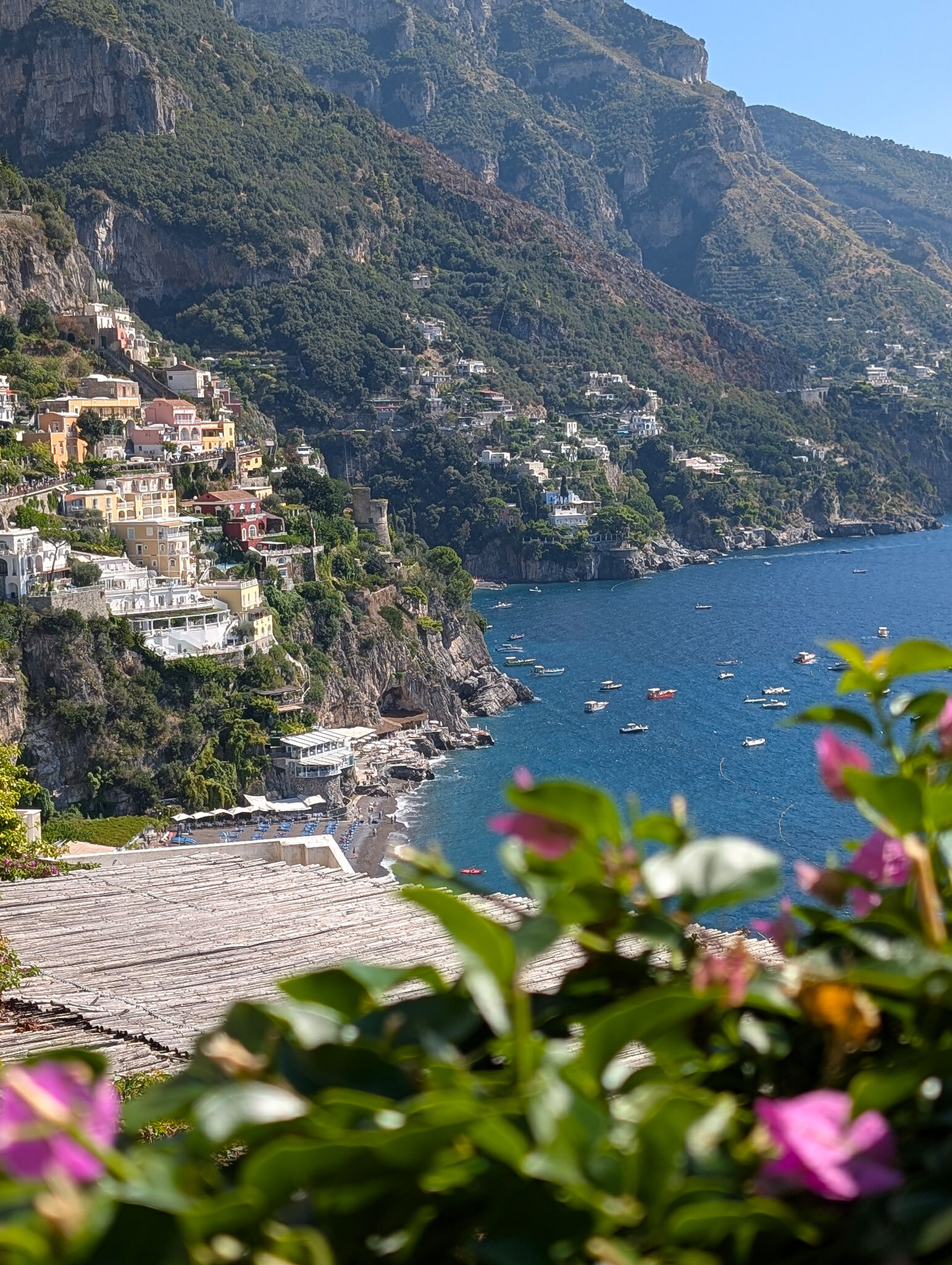 Positano an der Amalfiküste