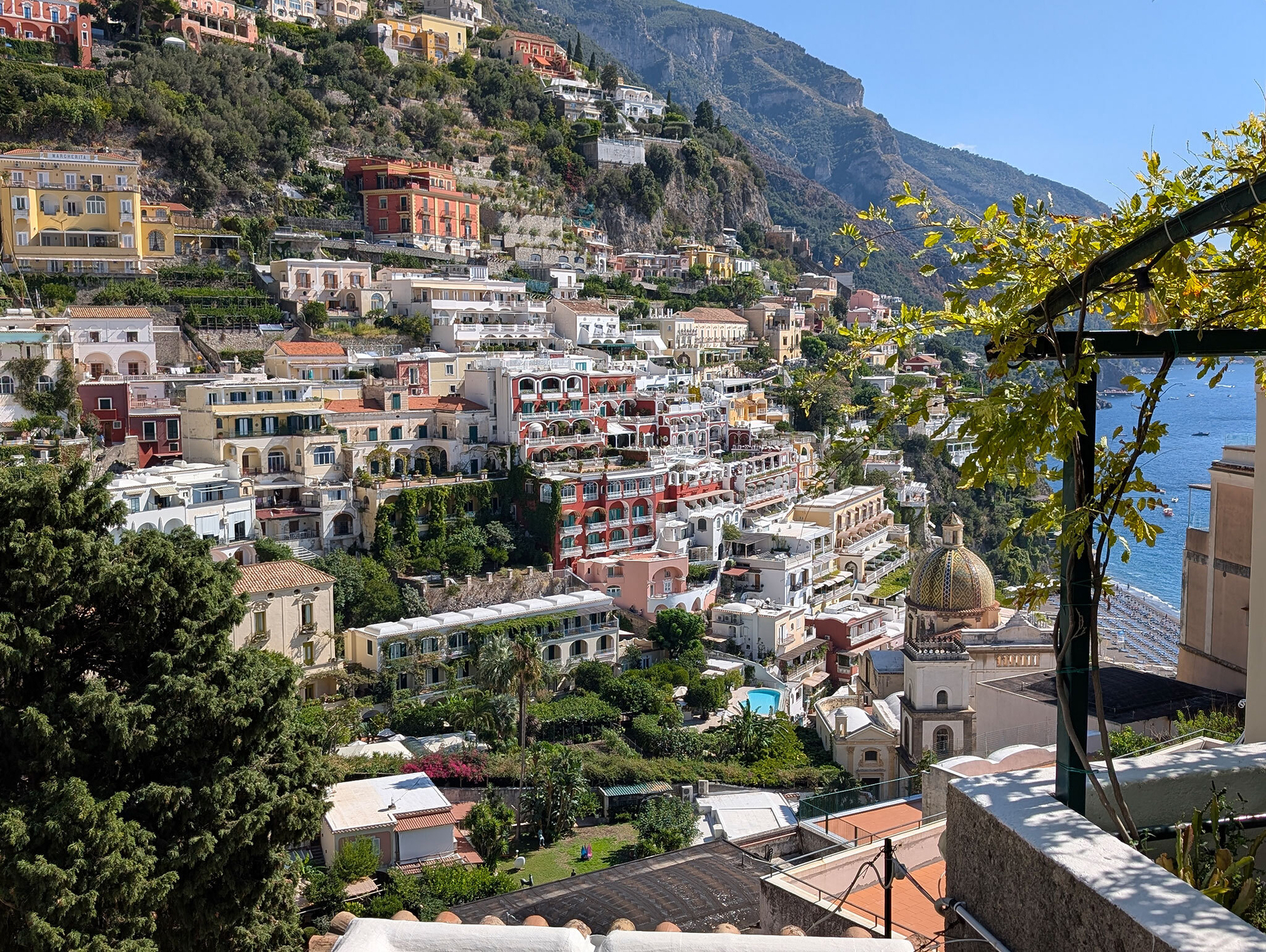 Positano an der Amalfiküste
