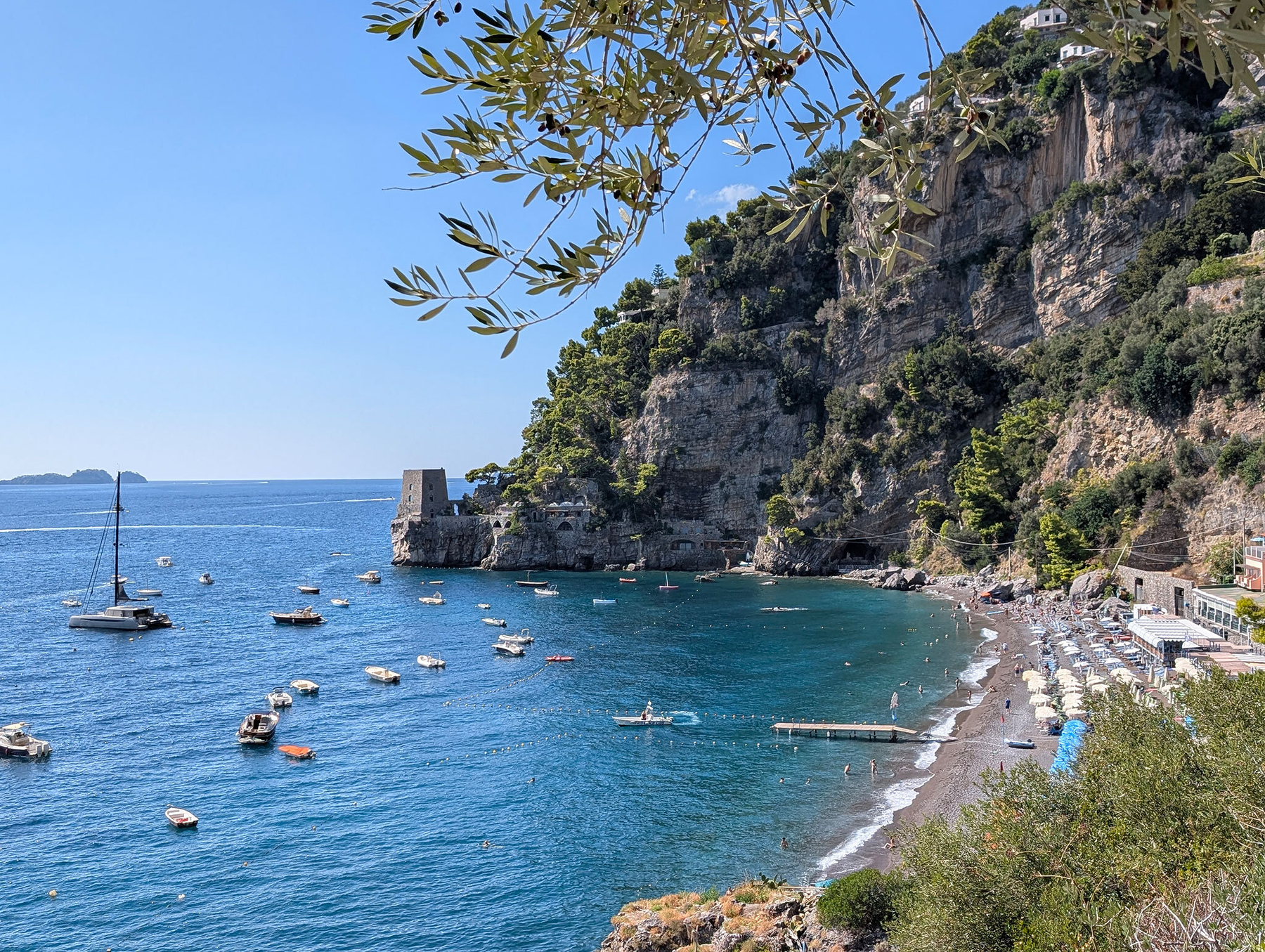 Positano an der Amalfiküste